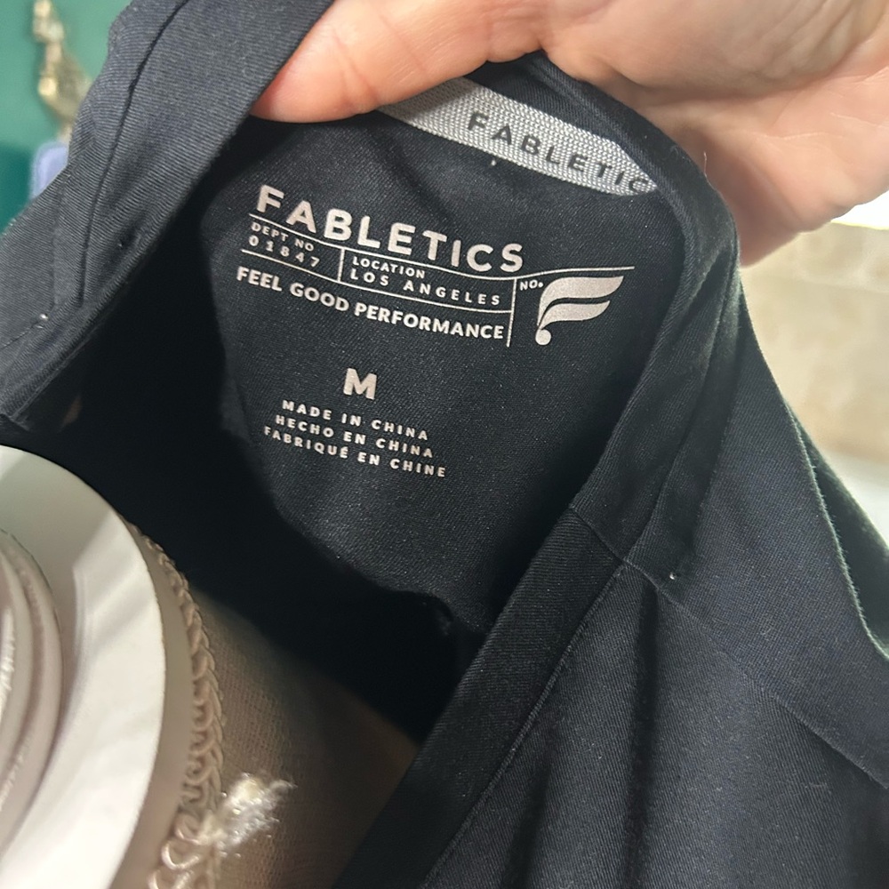 Fabletics Black Performance Scrubs - Picture 6 of 6